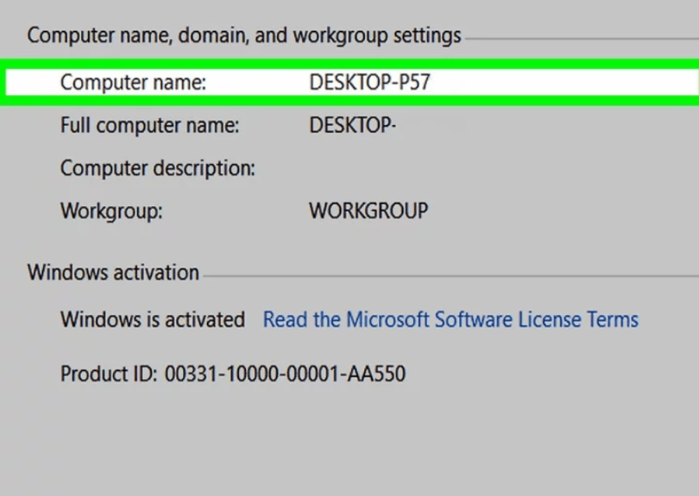 encuentre el nombre del equipo de forma remota action1 rmm